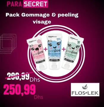 Pack Gommage & peeling visage-FLOSLEK