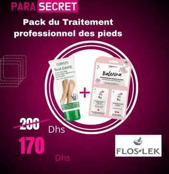 Pack du Traitement professionnel des pieds-FLOSLEK