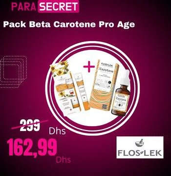 Pack Beta Carotene Pro Age-FLOSLEK